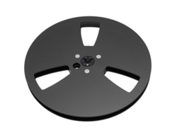Carrete De Cinta Vacío De 7 Pulgadas Y 1/4 De Pulgada, Aleación De Aluminio, 3 Orificios Para Grabación De Sonido Universal.