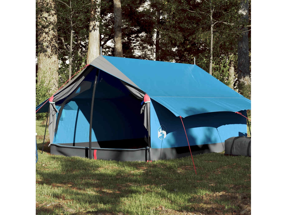 Tienda De Campaña Para 2 Personas Impermeable Azul