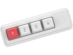 Teclado Compacto Para Juegos De 4 Teclas Con Dos Puertos Usb-c Y Retroiluminación Led.