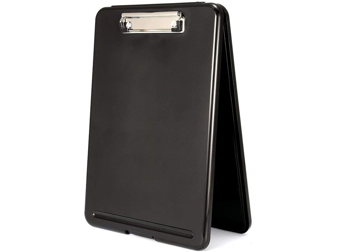 2026-carpeta Portapapeles Plegable A4 De Plástico Con Bolsillo Y Clip Metálico, Ideal Para Oficina Y Clase