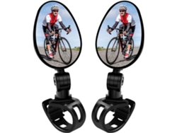 Paquete De 2 Fahrradspiegel Universal Mini 360 Rotaty Rückfahrkamera Lenker Glass Spiegel Para Bicicleta Fahrrad Ebike Scooter Links Y Rechts Lenker Seitenspiegel Fahradrückspiegel JEIIBRZUI