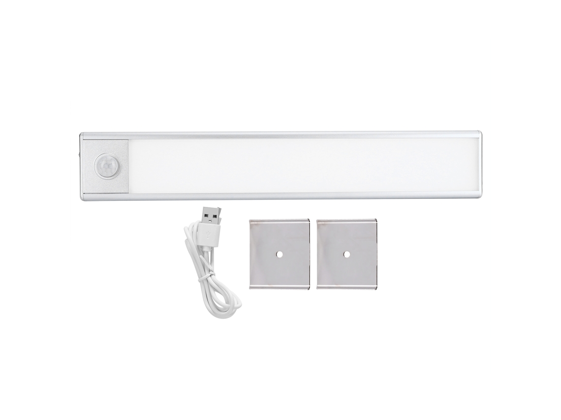 Lámpara Led Recargable Con Sensor De Movimiento Para Armarios Y Vestidores, 23 Cm.