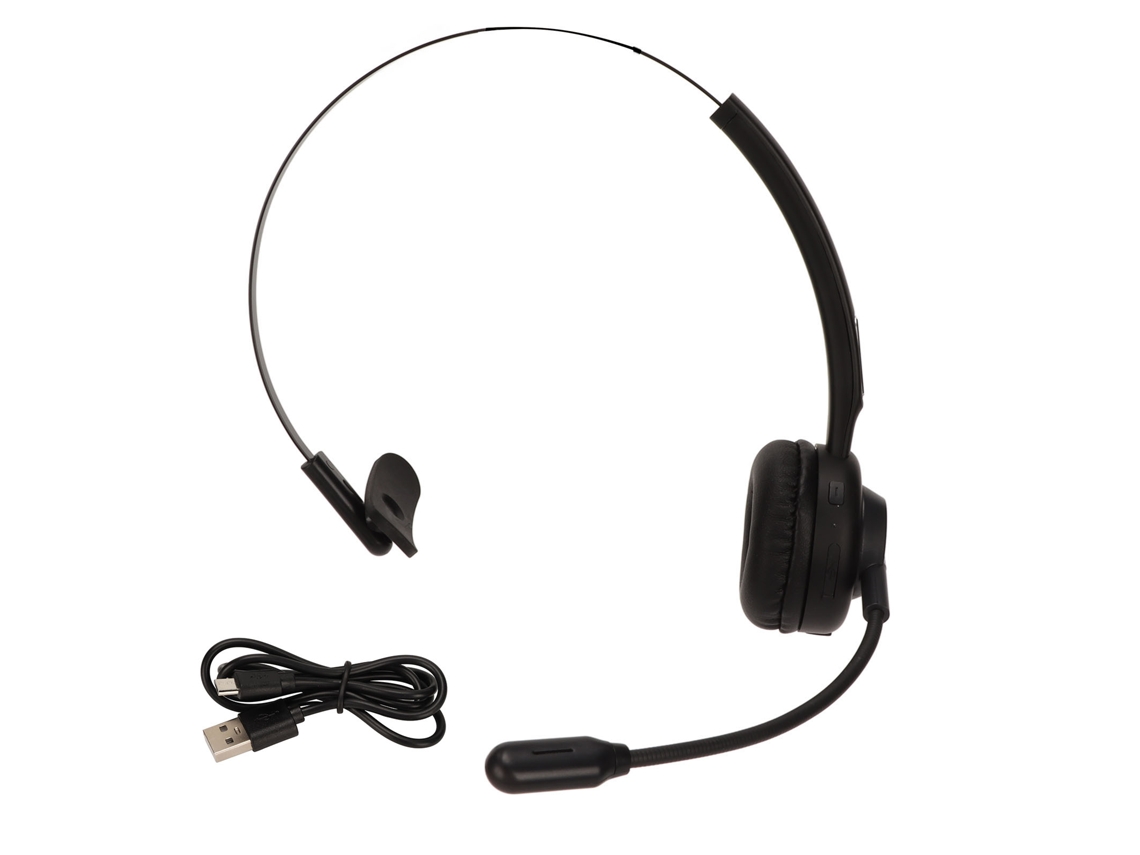 Auriculares Bluetooth Para Teléfono, Inalámbricos De Un Solo Oído Atención Al Cliente Con Micrófono