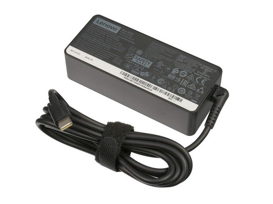 Transformador LENOVO 01Fr026 Power Adapter/Inverter Indoor 65 W Negro