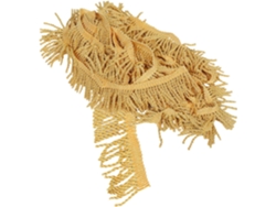 Ribete Decorativo De Pompones, Poliéster, Amarillo Y Dorado, 11,5 M, Accesorios De Costura Diy