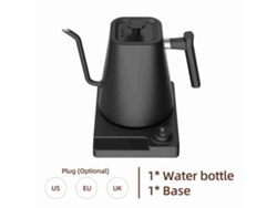 Hervidor Eléctrico Con Cuello De Cisne, 1200 W, Con Temporizador De 1 A 24 Horas Y Control De Temperatura, 1,0 L