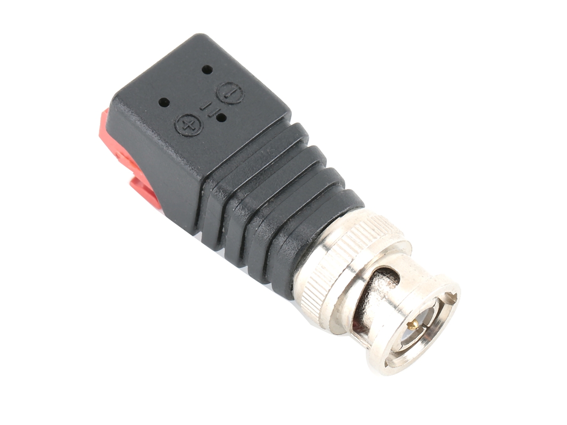 20 Piezas Conector Bnc Macho Adaptador Para Cámara Cctv Video Vigilancia Plug Jack