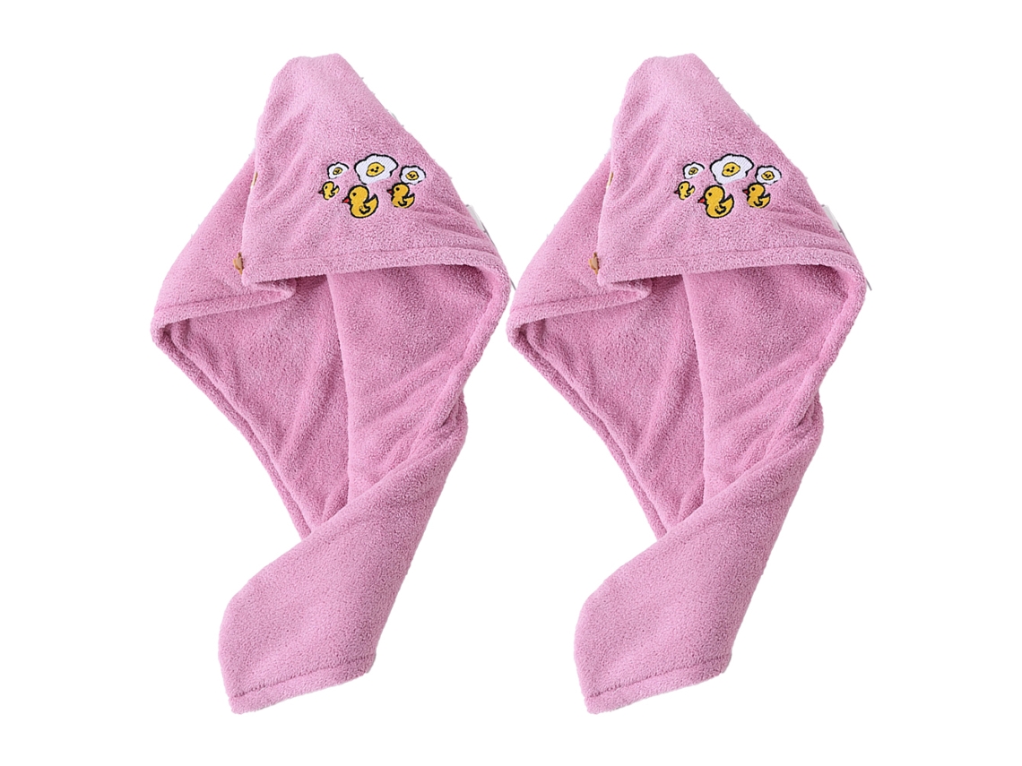 Conjunto de Toalla KOFIHETY Bandana Secar Cabello Largo - 2pcs (Talla Única)