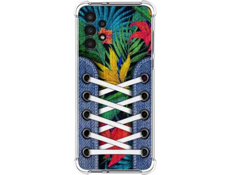 Carcasa para Samsung Galaxy A13 4G TUMUNDOSMARTPHONE Dibujos Antigolpes Zapatillas 12 Multicolor