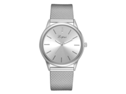 Reloj De Pulsera De Silicona Para Mujer Lvpai, Estilo Sencillo E Informal, Cuarzo, Plateado.