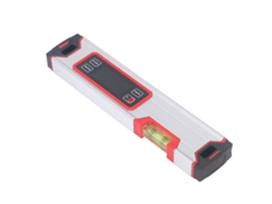 Nivel digital con base magnética de 300 mm, transportador e inclinómetro para carpintería, construcción y maquinaria.