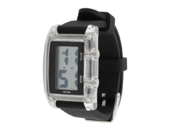 Reloj Deportivo Digital Con Retroiluminación Led, El, Resistente Al Agua Y Correa De Silicona.