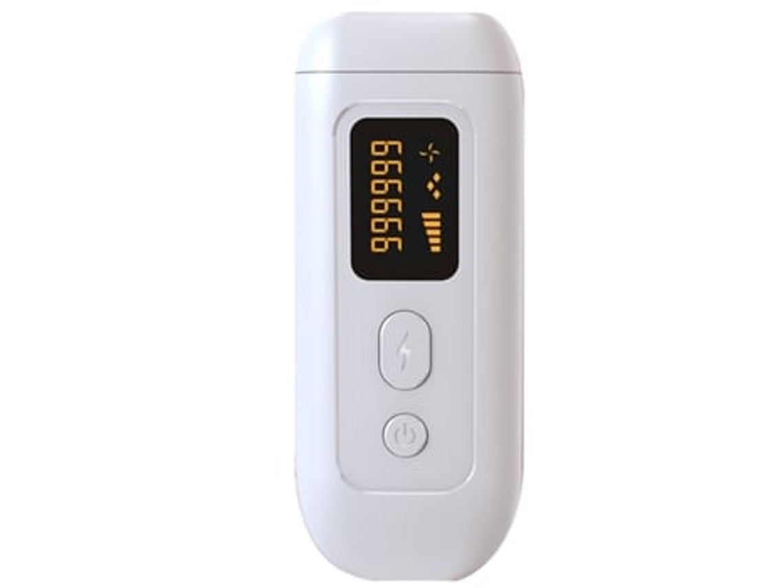 Depiladora personal KT05 Suave para la piel para rostro y cuerpo Blanco Chaberlu