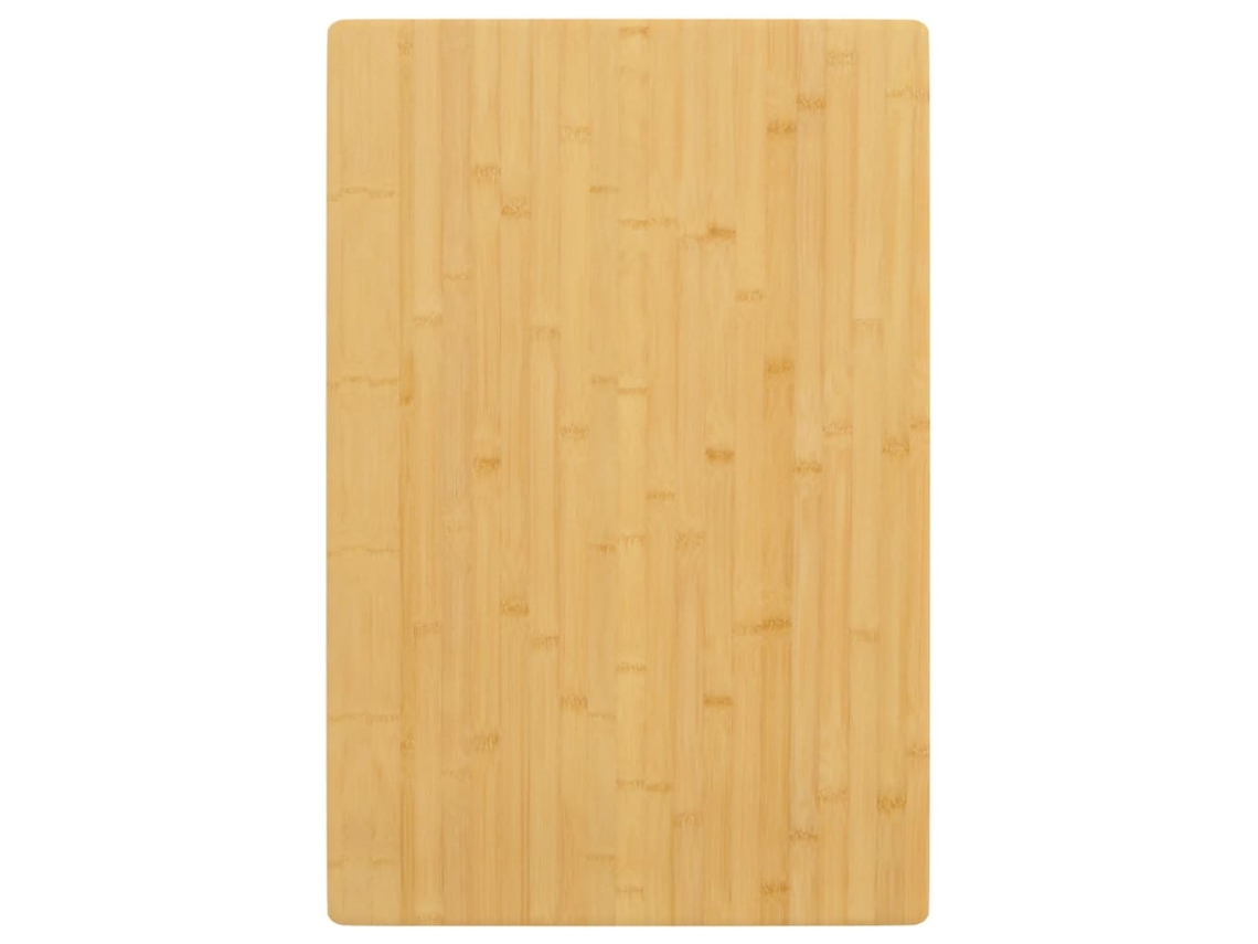 Tablero de mesa de bambú DKD de 60 x 100 x 1,5 cm para decoración del hogar