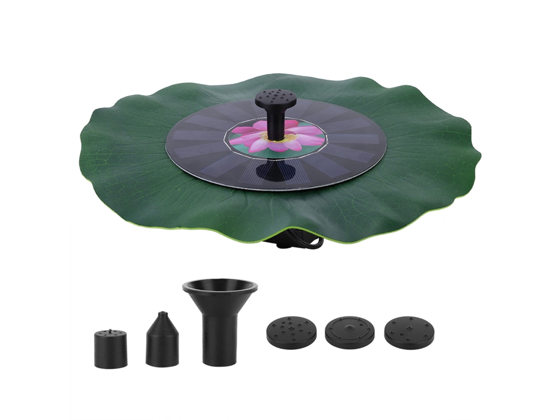 Fuente Solar 7v 1.4w Bomba De Água De Motor Sem Escobillas Para Jardim Poço Piscina Decoração