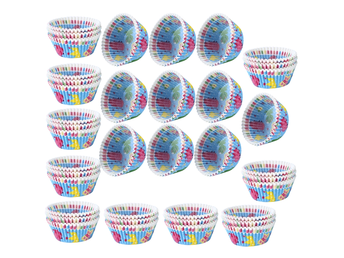 1000 Piezas De Moldes De Papel Anti Grasas Para Magdalenas Y Cupcakes, Utensilios De Repostería Desechables