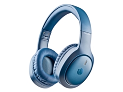 Ngs Artica Tempest Blue - Auriculares Inalámbricos Over-ear Plegables, 80 H, Bluetooth 6.0, Batería Extraíble.