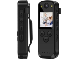 Minicámara Corporal A31 Con Pantalla Digital Full Hd 1080p, Para Montaje En El Cuerpo.