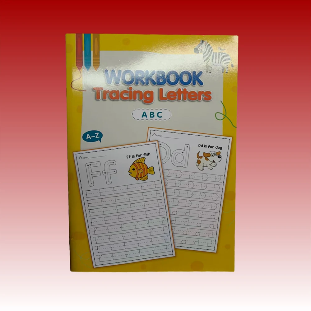 Cuaderno De Escritura Infantil De 32 Páginas, Libro De Práctica De Escritura Para Niños En Edad Preescolar, Ayuda Para El Entrenamiento Del Control Del Lápiz.