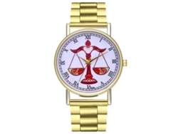 Reloj De Pareja Zhoulianfa Quartz Con Brazalete De Acero Inoxidable De Diseño Vintage