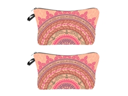 El bolso cosmético del viaje de las mujeres, elegante con los modelos y la cremallera KOFIHETY