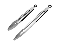 2026-set De 2 Pinzas De Acero Inoxidable, Pinzas De Cocina Con Bloqueo, Para Cocinar, Barbacoa Y Servir (9'' Y 12'')