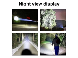 Linterna Led Recargable Por Usb De Alta Luminosidad Con Zoom Y Luz Lateral, 3 Modos Para Acampar, Aventuras Y Emergencias.
