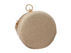 Bolso De Hombro Redondo Ligero Para Mujer Con Cadena, Ideal Para Fiestas, Viajes Y Para Brindar Con Champán.