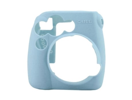 Capa SLOWMOOSE para Cámara Fujifilm Instax Mini Silicona Azul Celeste