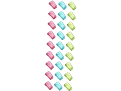 Juego De 3 Soportes Multifuncionales De Plástico Para Cepillos De Dientes De Pared Para Baño, Con Elegante Diseño.