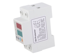 2026-protector De Sobrecarga Y Baja Tensión Digital Auto Recuperable Ajustable 80a 2p Din Rail