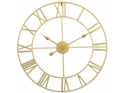 Gran Reloj De Pared Retro, Redondo En Hierro, Silencioso, Estilo Vintage