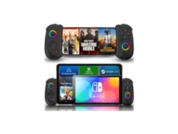 Mando De Juegos Móvil D8 Para Iphone/android/ipad/tablet, Compatible Con Xbox Cloud, Playstation Remote Play, Steam/pc Y Switch. Joystick/gatillo Rgb