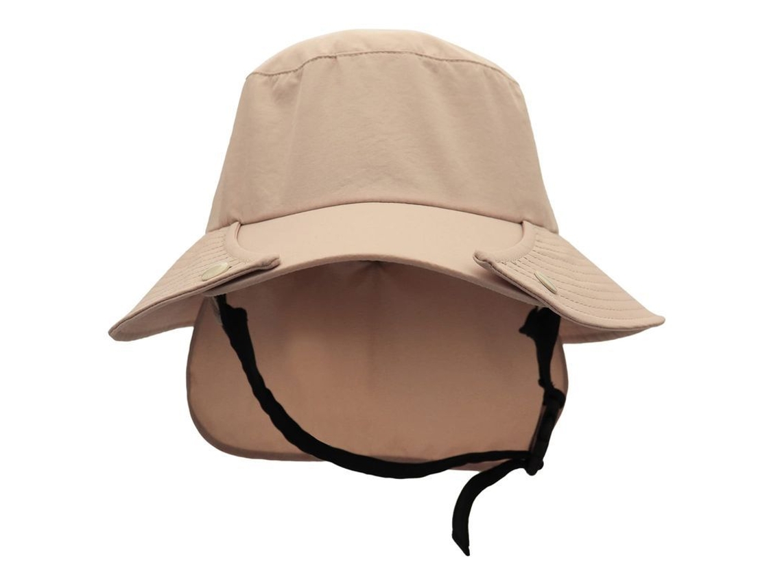 2026-gorra De Cubo De Surf Con Protección Uv Unisex Con Correa De Barbilla Impermeable Y Aleta Rígida (caqui)