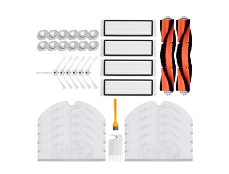 36 piezas de cepillo de trapo para fregona con filtro Hepa para Xiaomi Roborock 1S S50 S55 S5 Max S6Maxv S6, accesorios, piezas de Robot aspirador