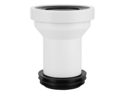 Adaptador De Conexão Para Vaso Sanitário Drenagem Tubo Saída Acessórios Pp Borracha 145mmx180mm