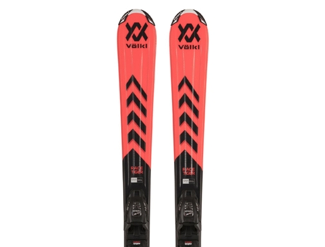 Esquís VOLKL Esquis Alpinos Para Jovens Racetiger Red+7.0 Vmotion R Vermelho 130