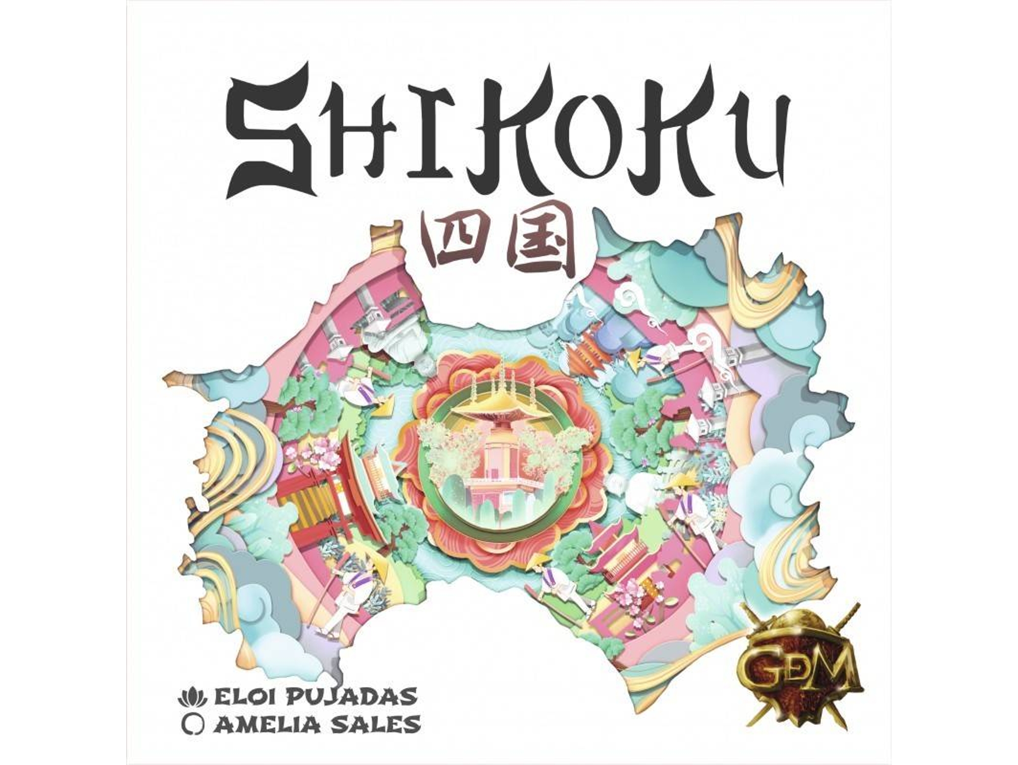 Juego de Mesa GDM GAMES Shikoku (Inglés - Edad Mínima: 8)