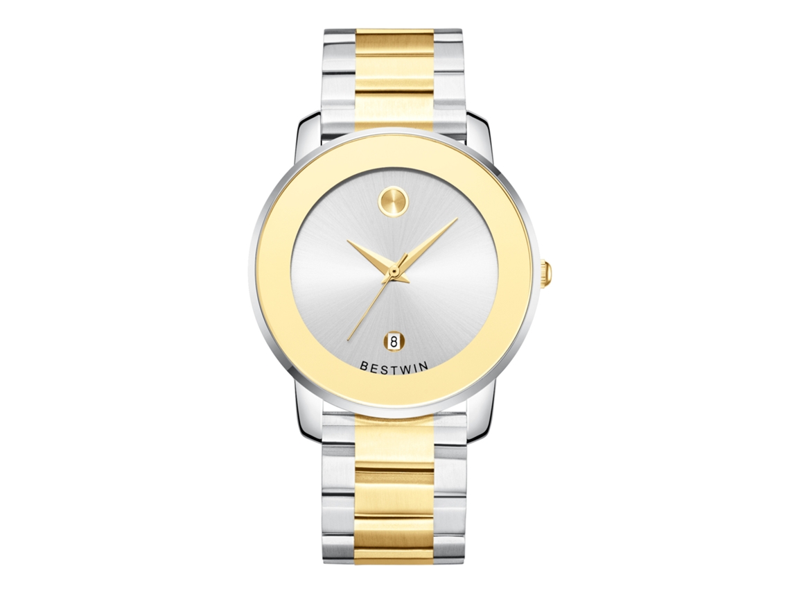 Reloj De Cuarzo Para Hombre (blanco)