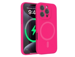 (rojo, Iphone 14 Pro) Funda Para Iphone, Silicona Líquida, Protección De Lente, Fuerte Fijación Magnética.