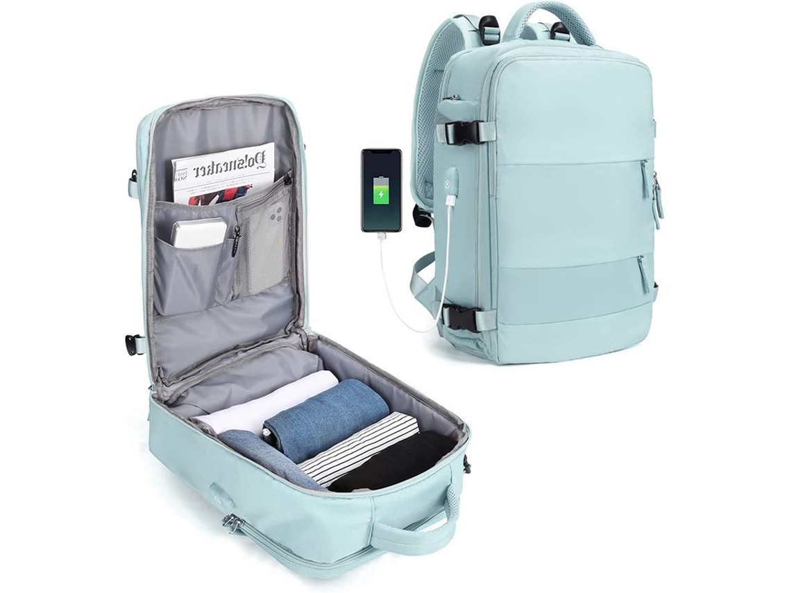 2026altiro-mochila De Viaje Grande Para Mujer, Mochila De Mano Con Compartimento Para Zapatos Y Puerto Usb.
