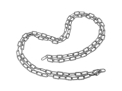 Cadena De Barrera Inoomp, Cadena De Plástico, Cadena De Advertencia A La Intemperie Para Barreras, Postes De Cadena,