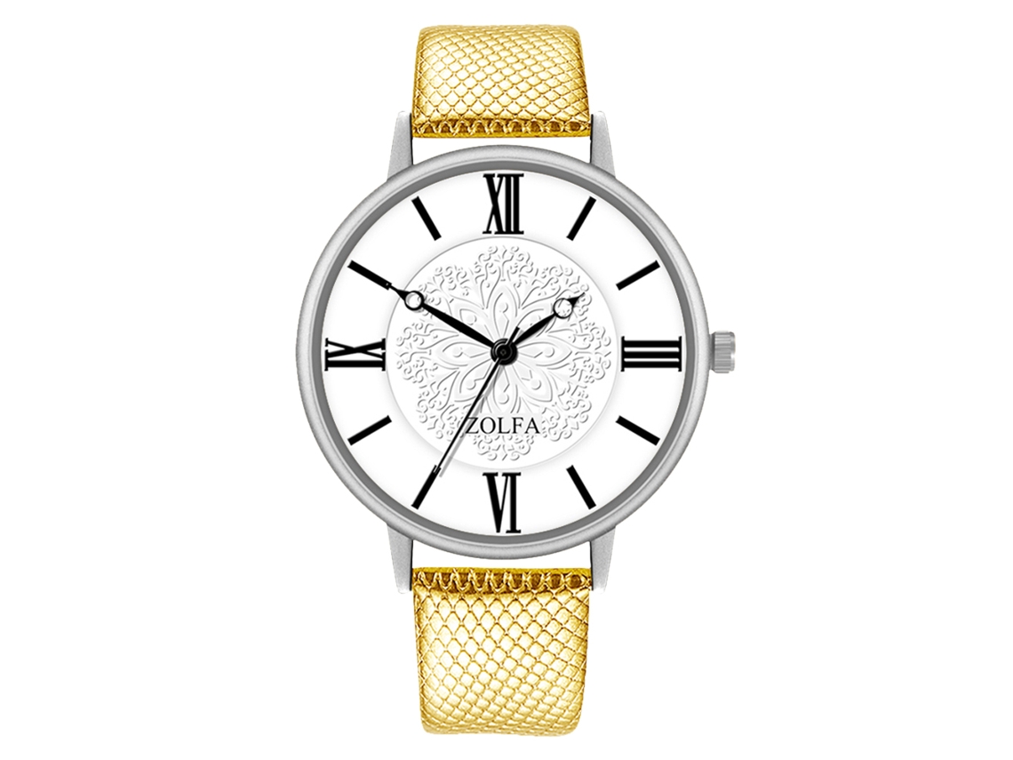 Reloj De Pulsera De Cuarzo Para Mujer, Moderno, Informal, Ligero, Elegante, Dorado, Para Estudiantes, Para Uso Diario.