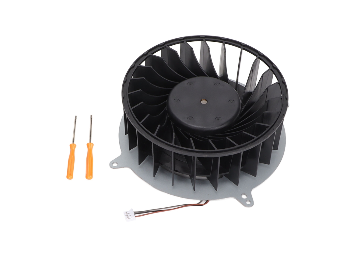 Ventilador De Refrigeración De Cpu De Repuesto Para Ps5, Dc 12v/2.4a, 23 Aspas, 3 Pines, Silencioso