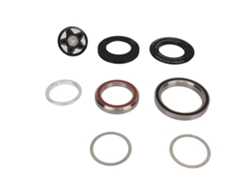 2026-kit De Cuadro De Dirección De Bicicleta Con Tuerca Estrella Aluminio Cnc Para Tubo Cónico 41.8‑52mm Con Horquilla Recta 28.6mm O Taper 1.5pulgada