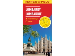 Libro Lombardy Marco Polo Map de Marco Polo (Alemán)