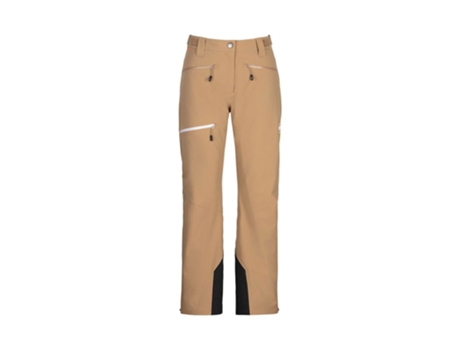 Pantalones para Mujer MAMMUT Stoney thermo Beige de Esqui (38)