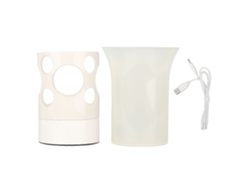 Rebe-lámpara De Jarrón Led De Doble Uso Lámpara De Noche Decorativa Para Hogar Dormitorio Con Conexión Usb