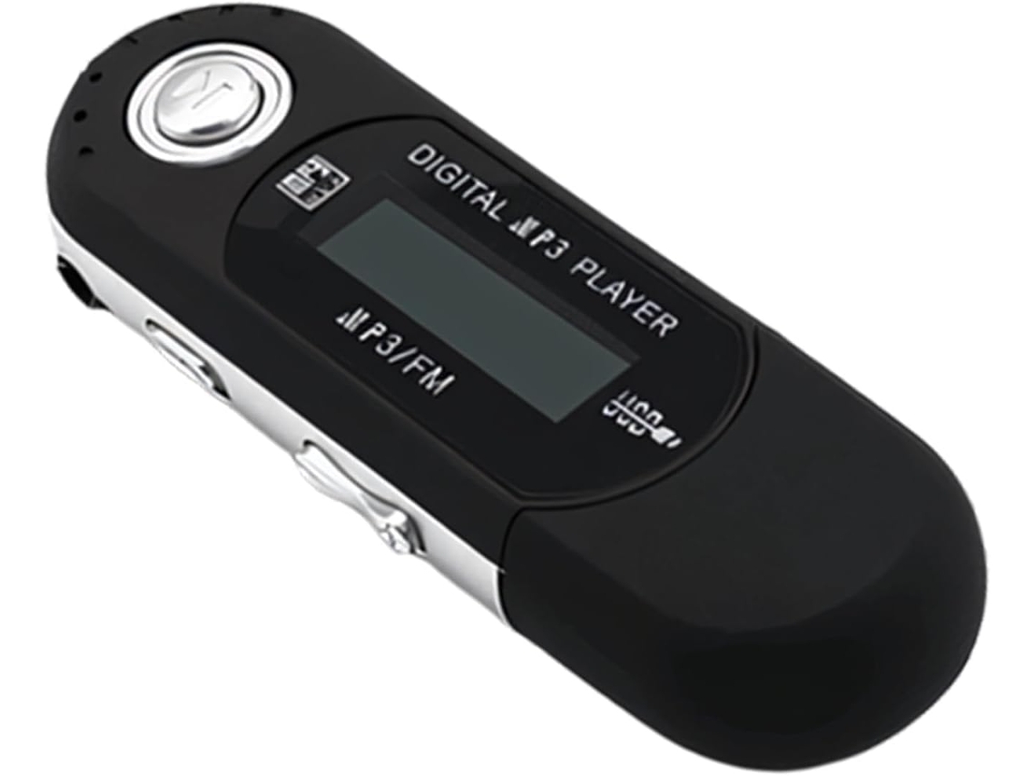 Reproductor Mp3 Usb Con Ranura Para Tarjeta Y Pantalla Lcd. Funciona Con Pilas 3a.