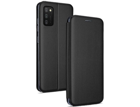 Carcasa Samsung A02s COOL Flip Cover Negro
